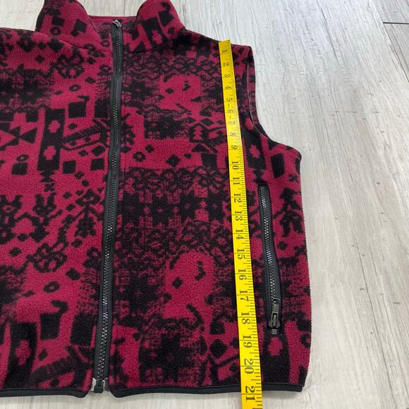 Ragged Mountain Vintage Sleeveless Zip Up Pockets Soft Warm Fleece Vest - Picture 9 of 9